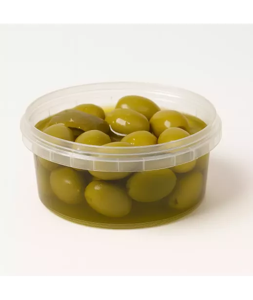 Rundtopf - grüne Picholinesoliven Dentoye 14x160g