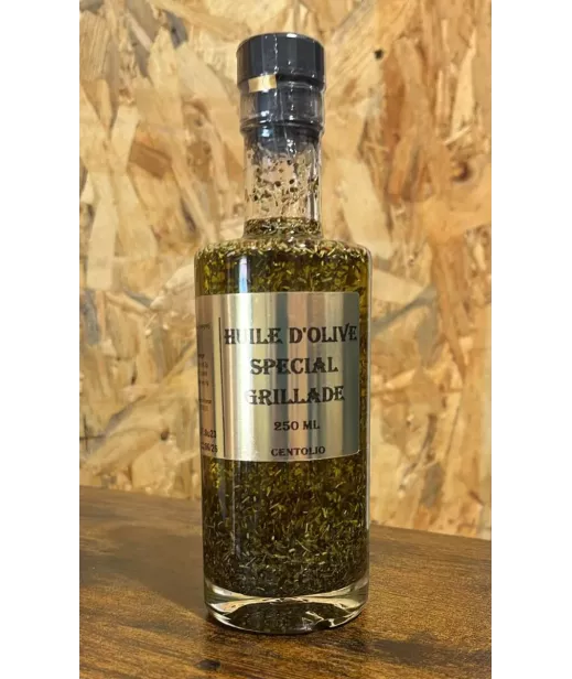 HUILE D'OLIVES PARFUMEE SPECIAL GRILLADE - 6x250ml