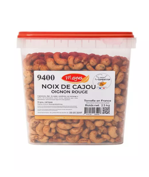 SNACK APERITIF - NOIX DE CAJOU AIL CIBOULETTE - 2,5KG