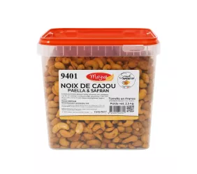 SNACK APERITIF - NOIX DE CAJOU PAELLA & SAFRAN - 2,5KG