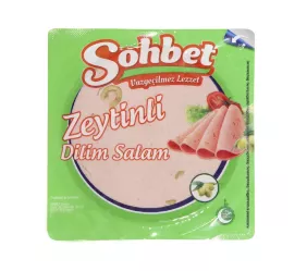 SOHBET - ZEYTINLI DILIM SALAM - Tranche volaille aux Olives - 12X200G