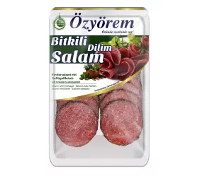 Ozyorem - Bitkili Dilim Salam - Salami with herbs - 12x80g