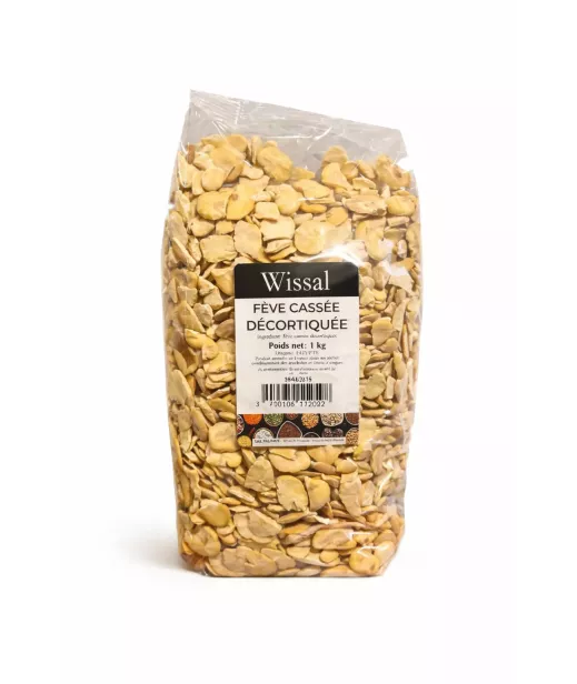 Fèves Cassées Déco Pro – Carton 12x1kg | WISSAL