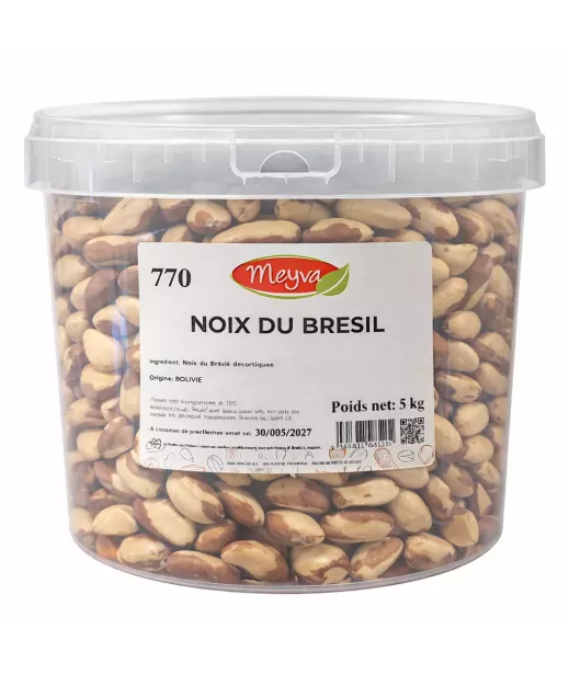 Noix Du Brésil - Cal. Large ou Medium - Seau 5 kg