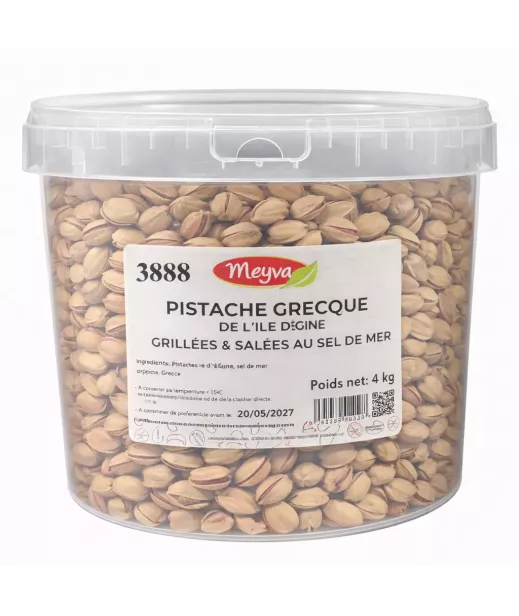 SEAU MEYVA - PISTACHE COQUE GRIL/SALEE GRECE 4KG