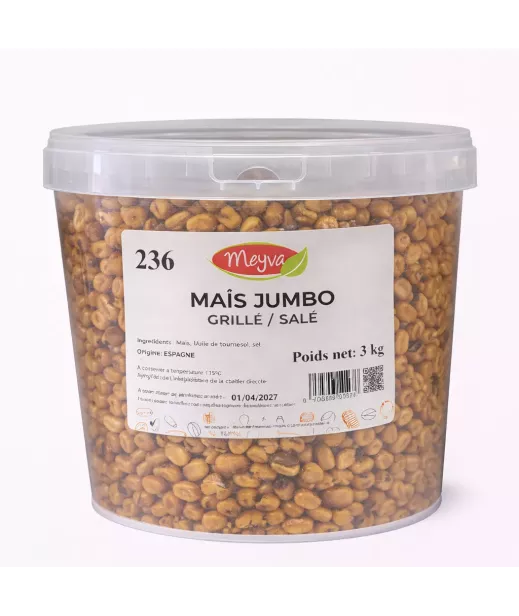Mais Jumbo Salé 3 kg - Großhändler getrocknete Eimer