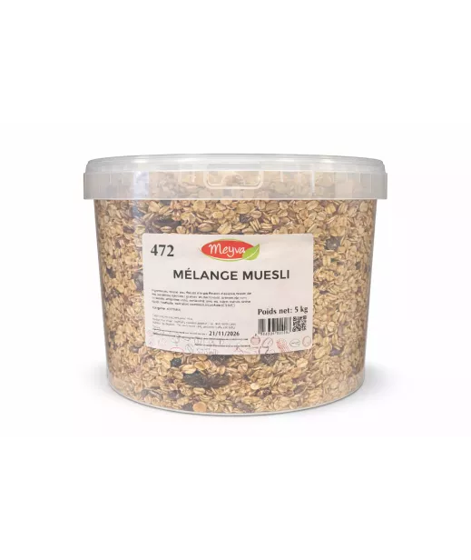 Mesli 5kg Mix - Großhändler Trockenfrüchte in Eimer