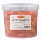 Dehydrierter Papaya in Lamellen 5kg - Trockenfrüchte Großhandel