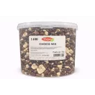 Choco Mix aux Fruits Secs 5kg - Grossiste Fruits Secs en Seau - noisette, raisin, amande