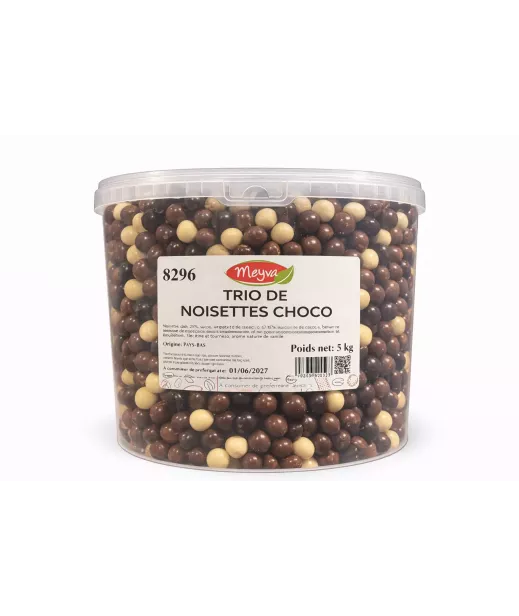 Eimer Meyva - Choco Hazelren Trio - 5kg