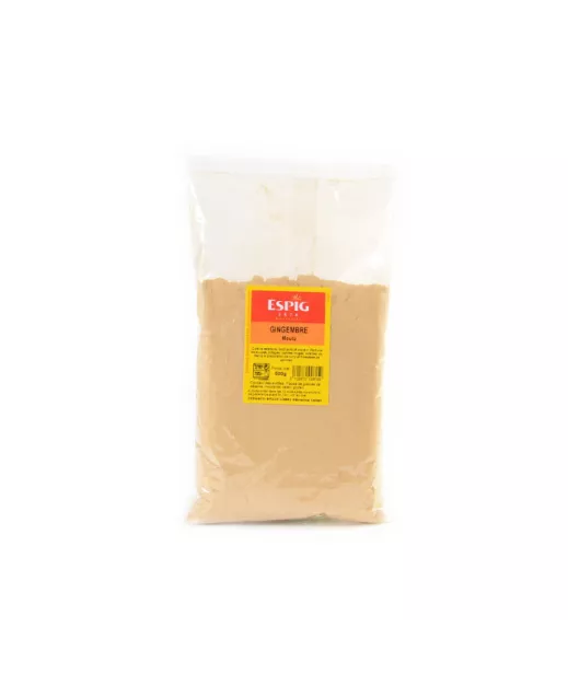 Fournisseur Epices ESPIG GINGEMBRE MOULU 500G (VENTE A L\'UNITE) Grossiste Epices ESPIG en GROS
