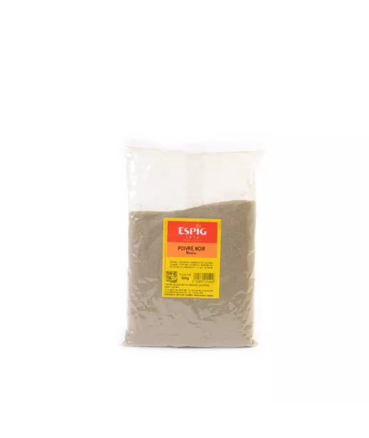 Grossiste Epice espig  POIVRE NOIR MOULU 500G meilleur prix
