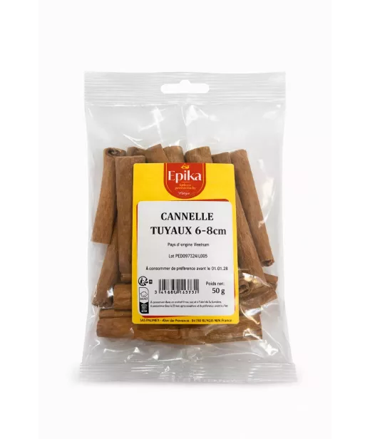 Epika - CANNELLE TUYAUX 6-8 cm - 15x50g