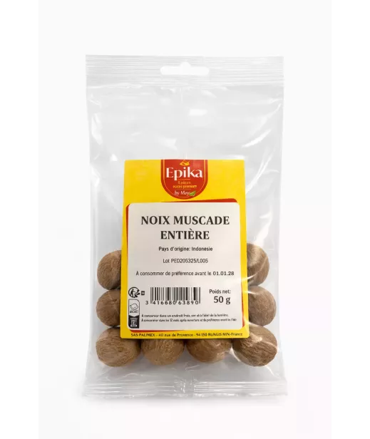 Epika - NOIX MUSCADE ENTIERE - 20x50g