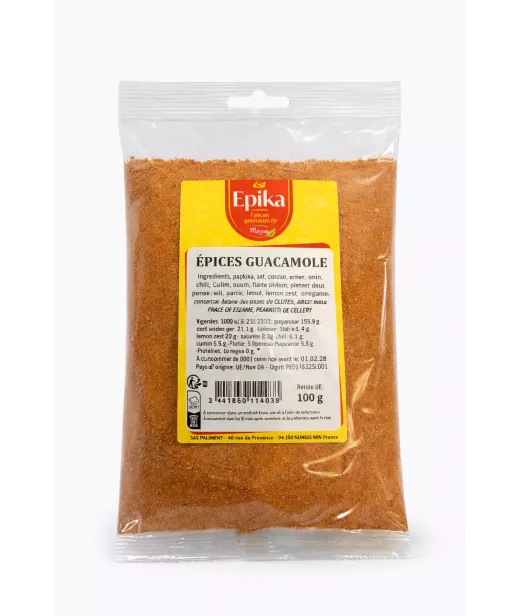 Epika - EPICES GUACAMOLE - 20x100g