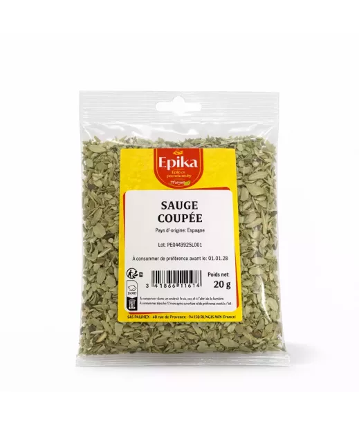 Epika - SAUGE COUPEE - FEUILLE  - 20x20g