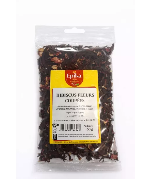 Epika - HIBISCUS FLEURS COUPEES - 15x50g