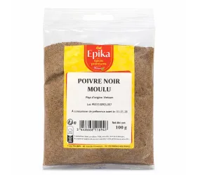 Epika - POIVRE NOIR MOULU - 20x100g