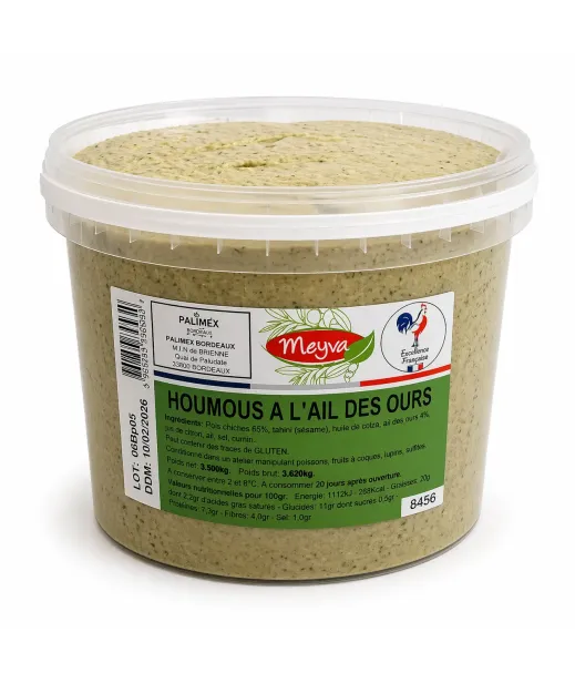 Azur - Houmous mit Bär-Knoblauch - 3,5kg