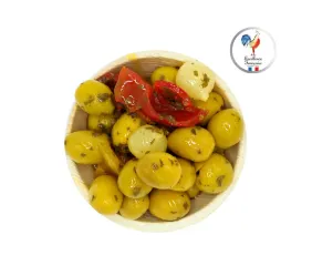OLIVES au OLIVES MEYVA - A LA POIVRONADE - 10KG