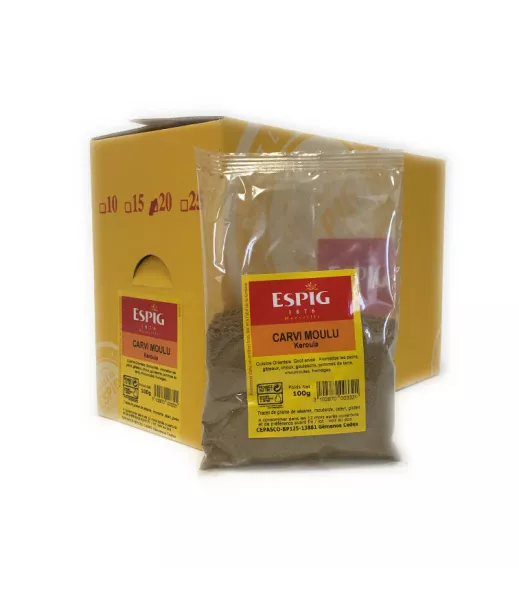 Carvi Blondes Moulu Kerouia - 20x100g