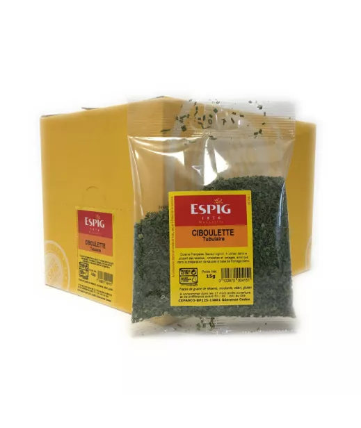 Grossiste Epice CIBOULETTE ENTIERE (TUBULAIRE) - 20x15g Importateur Grossiste Epice en GROS