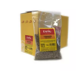 Grossiste Epices ESPIG CORIANDRE ENTIERE (petits grains) - 10x100g Importateur Grossiste Epices ESPIG en GROS