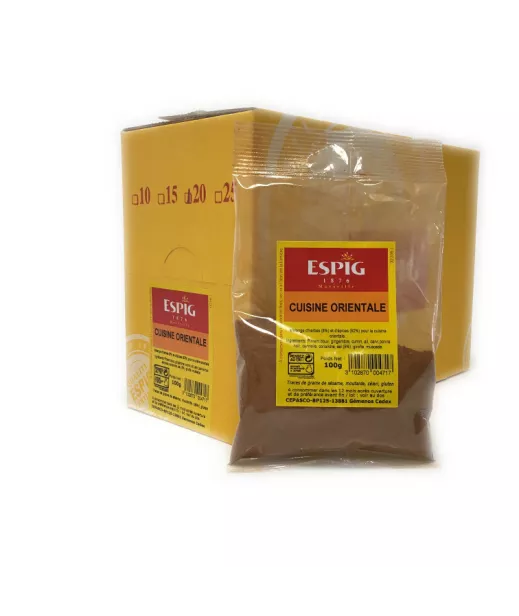 Wholesaler Spices Eastern Cuisine - 20x100g Importer Wholesaler Spices Wholesale