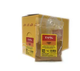 Fournisseur Epices CURRY HOT - 20x100g Grossiste Epices en GROS