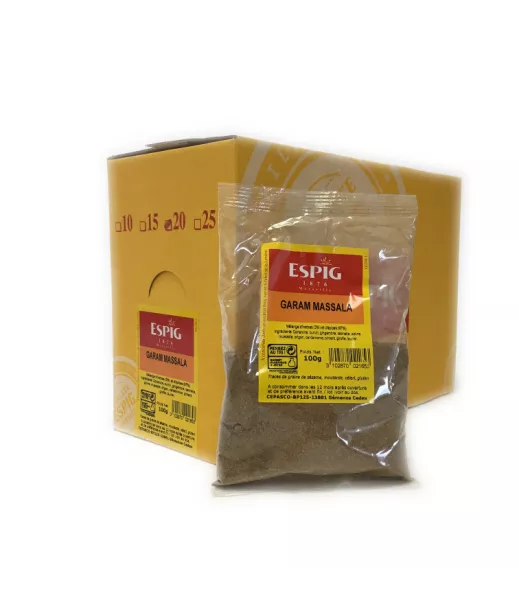 Großhändler Gewürze Garam Massala - 20x100g Importeur Großhändler Gewürze Großhandel