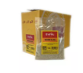 Grossiste Epices SESAME BLANC DECORTIQUE - 20x100g Importateur Grossiste Epices en GROS