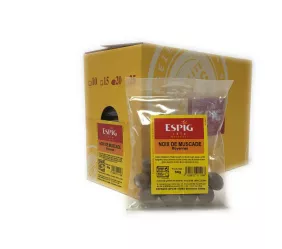 Fournisseur Epices NOIX MUSCADE ENTIERE - 20x50g Grossiste Epices en GROS