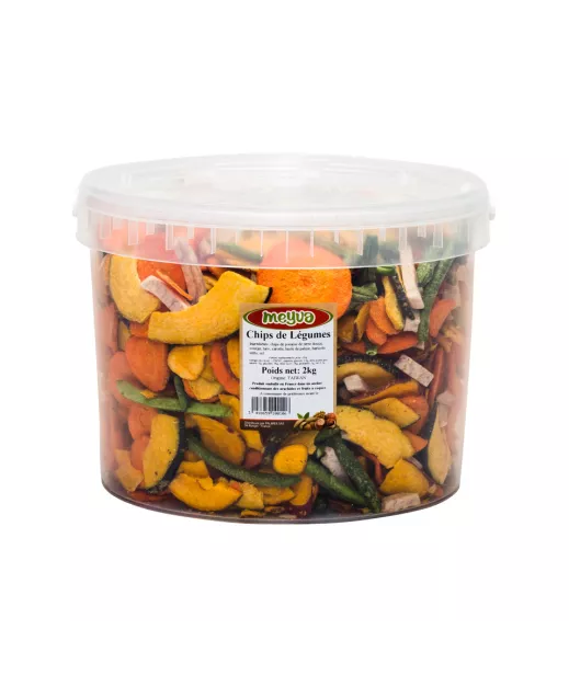 Chips de Légumes Secs - Seau 2 kg
