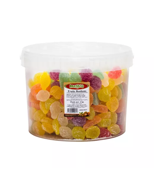Grossiste Fruits Secs SEAU MEYVA - FRUITS BONBONS 4KG Importateur Grossiste Fruits Secs en GROS