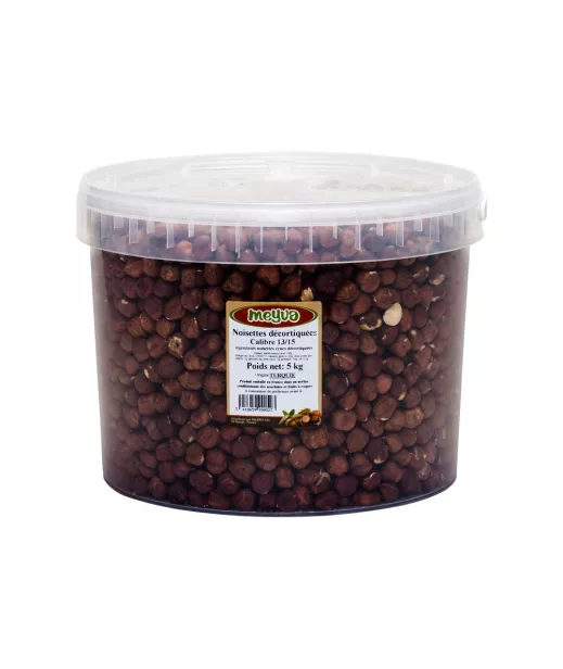 Importateur Grossiste Fruits Secs SEAU MEYVA - NOISETTE DECORTIQUEE 5KG Fournisseur Fruits Secs en GROS
