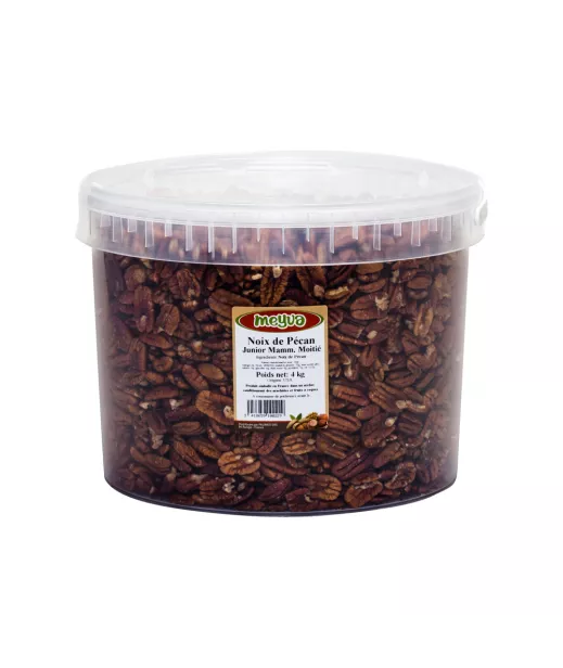 Grossiste Fruits Secs SEAU MEYVA - NOIX DE PECAN CRUE 4KG Importateur Grossiste Fruits Secs en GROS