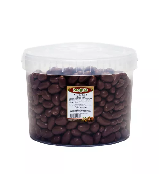 Grossiste Fruits Secs SEAU MEYVA - NOIX DU BRESIL CHOCO LAIT 5KG Importateur Grossiste Fruits Secs en GROS