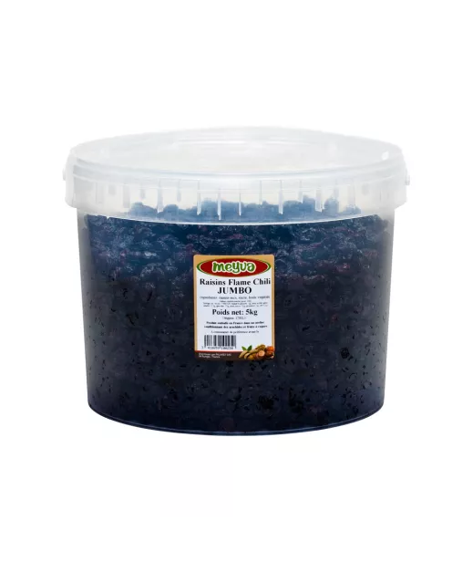 Fournisseur Fruits Secs SEAU MEYVA - RAISIN SEC FLAME CHILI JUMBO 5KG Grossiste Fruits Secs en GROS
