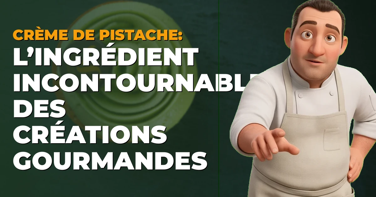 Crème de pistache : l’ingrédient incontournable des créations gourmandes