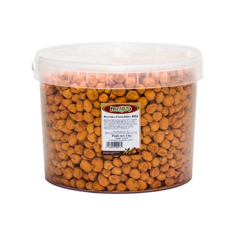 SEAU MEYVA - RAVIOLE D'ARACHIDE BBQ 4KG