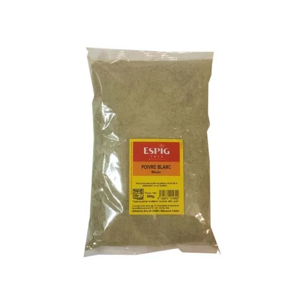 White Pepper Ground 500g - Espig