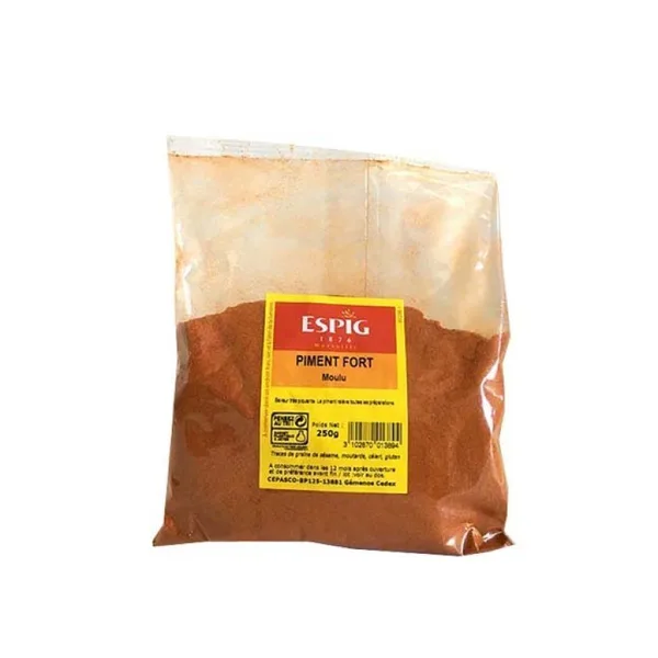 PIMENT FORT CAYENNE MOULU - 250g - Espig