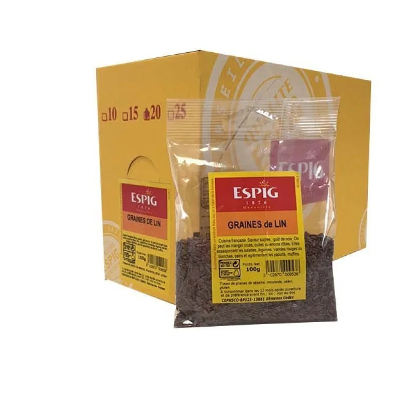 GRAINES DE LIN - Espig - 20x100g