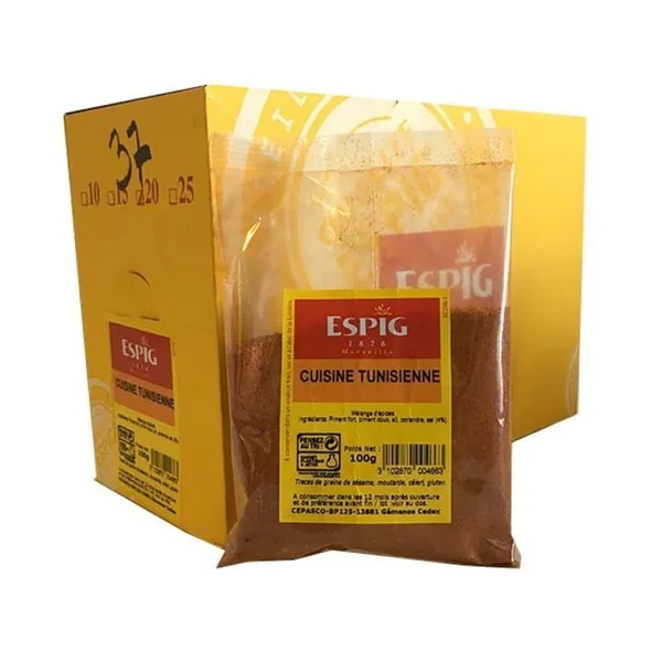 Tunisian cuisine - Espig - 20x100g