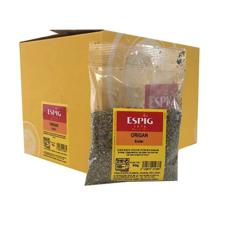 ORIGAN ENTIER EXTRA 15X50G - Espig