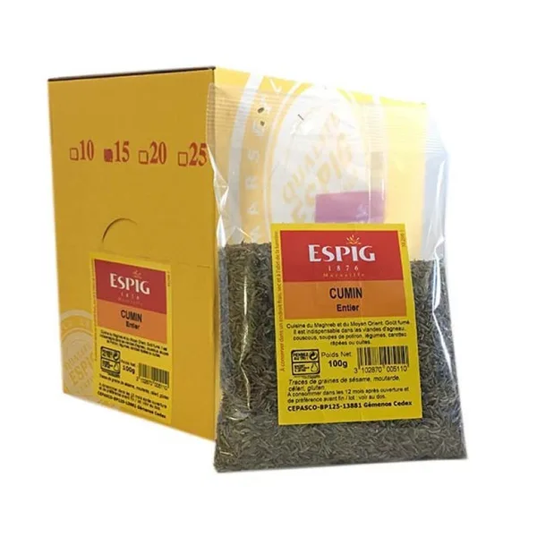 Whole Cumin - Espig - 15x100g