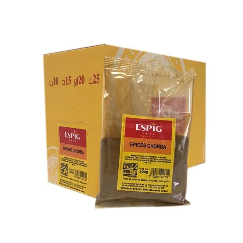 EPICES CHORBA - MELANGE CHORBA - Espig - 20x100g