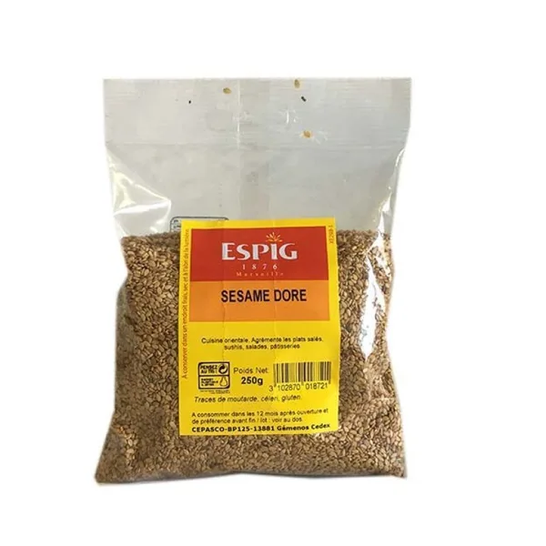 GOLDENER SESAM GANZ - 250g - Espig