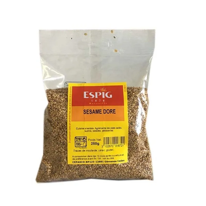 GOLDENER SESAM GANZ - 250g - Espig