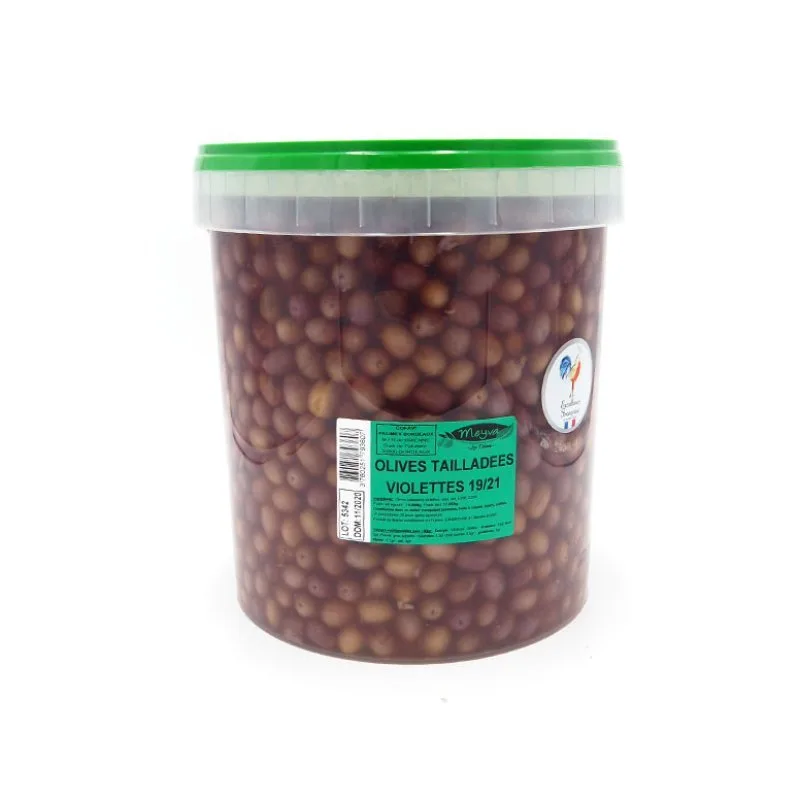 Olives MEYVA - TAILLADEES VIOLETTES  - 10KG